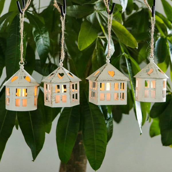 6 Pcs Small Centerpieces Candle Lanterns