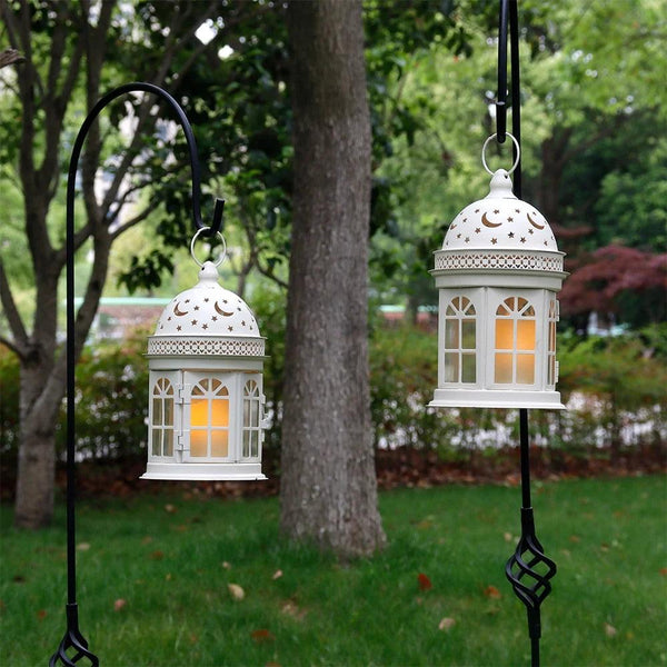 8.5 inch High Decorative Lanterns ( Set of 2 )