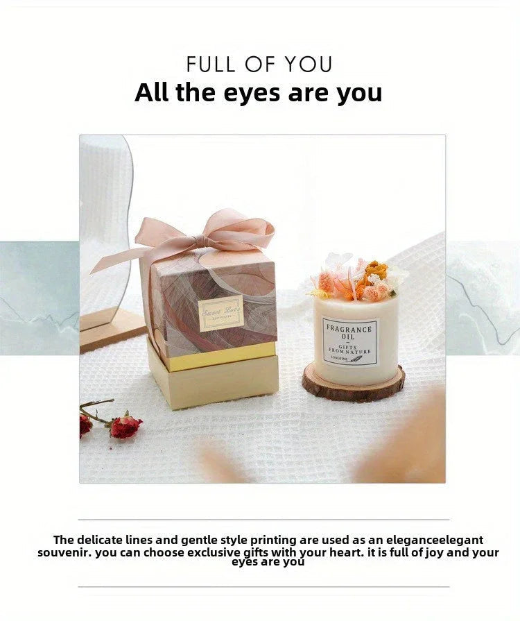 Candles for Home Scented, 8oz Home Fragrance Eternal Flower Scented Candles Gifts Set for Women, Girls, Birthday, Valentine, Anniversary, Wedding Decoration., Best for Christmas
