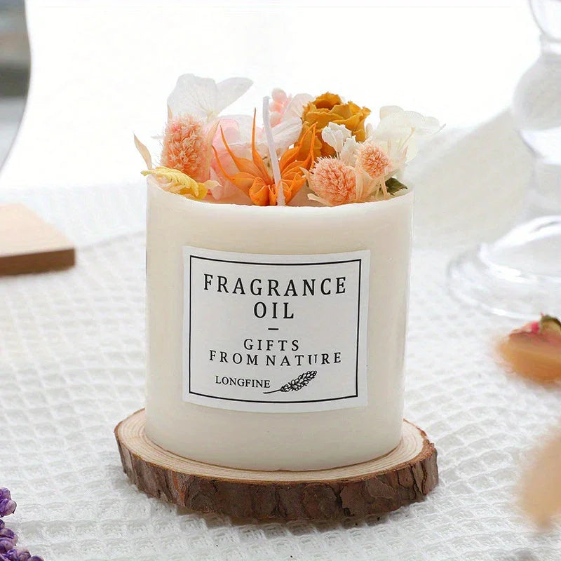 Candles for Home Scented, 8oz Home Fragrance Eternal Flower Scented Candles Gifts Set for Women, Girls, Birthday, Valentine, Anniversary, Wedding Decoration., Best for Christmas