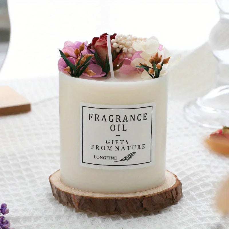 Candles for Home Scented, 8oz Home Fragrance Eternal Flower Scented Candles Gifts Set for Women, Girls, Birthday, Valentine, Anniversary, Wedding Decoration., Best for Christmas