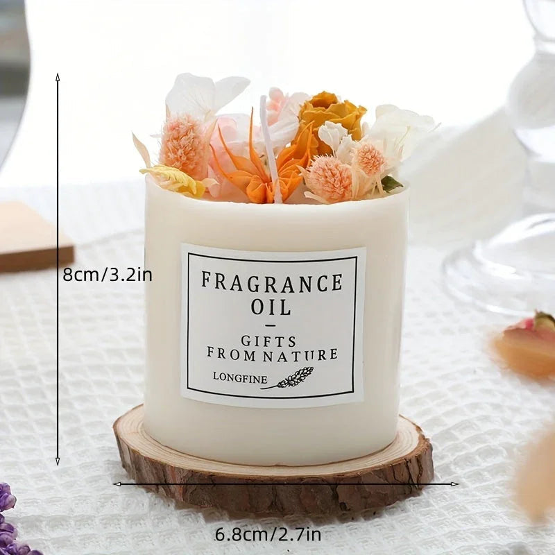 Candles for Home Scented, 8oz Home Fragrance Eternal Flower Scented Candles Gifts Set for Women, Girls, Birthday, Valentine, Anniversary, Wedding Decoration., Best for Christmas