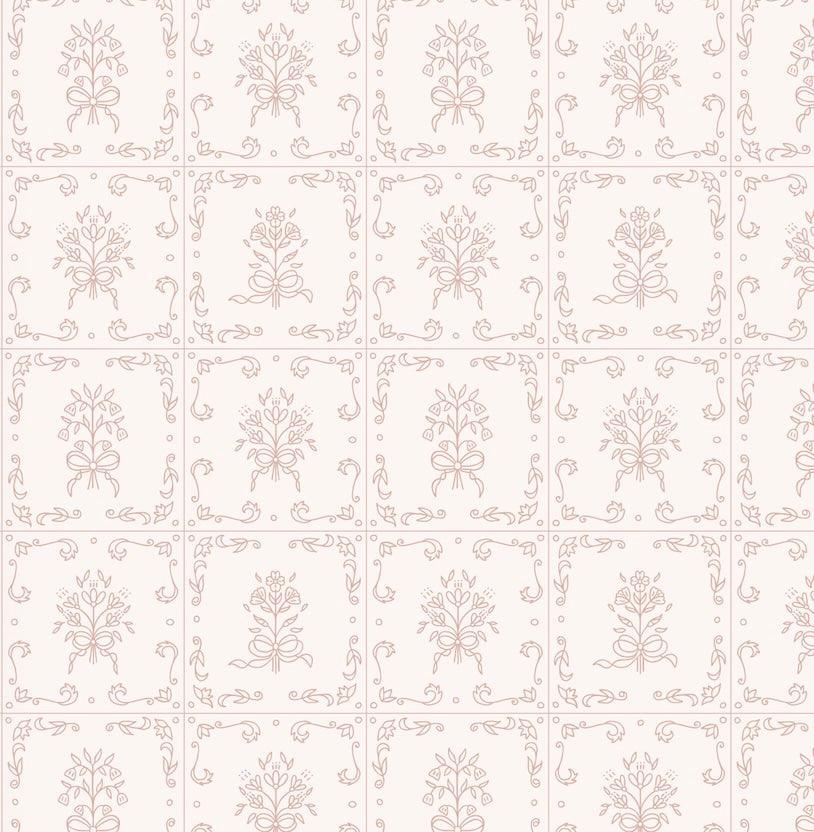 Wrenna Wallpaper by Quirky Paisley Designs