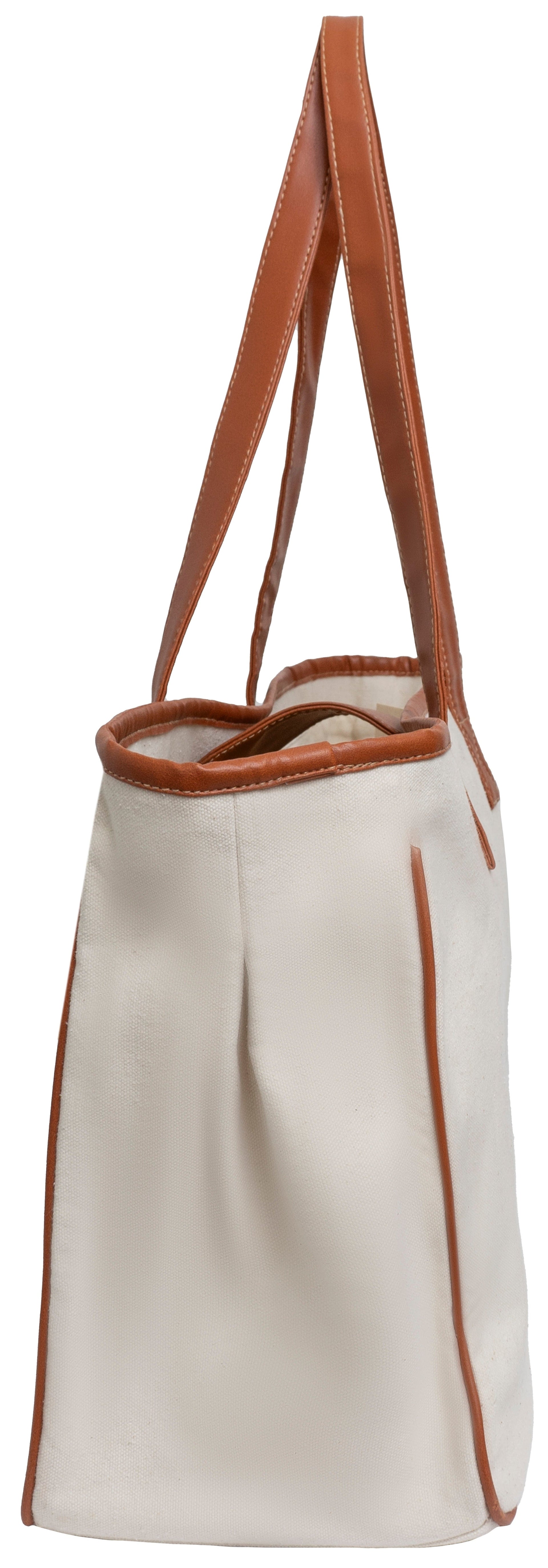 Magid Canvas Slogan Tote 