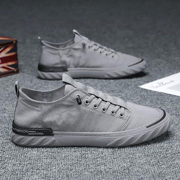 Canvas Men's Comfortable All-match Sneakers Breathable Cloth Casual Sports Flats Men Lightweight Outdoor Walking Sneakers Modern Design