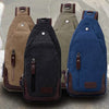 Canvas Shoulder Sling Bag - Assorted Colors