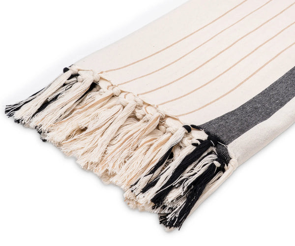 Cotton Throw - Striped