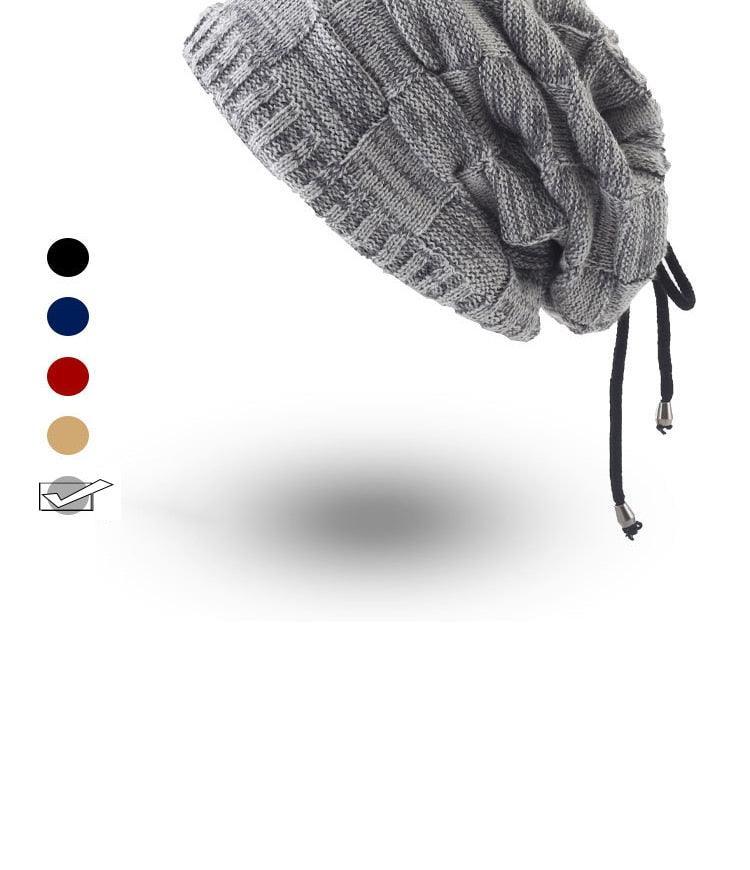 Caps Warmer Bonnet Casual Cap Winter Beanie Hats Hat winter hat Bobble Hat Winter Balaclava Women Bandana Baotou Cap Scarf Warm Thick Beanie Skellies Women Girls Cable Knit Soft Cute Beanie with Ears Detachable Pompom Fur Hat Girls