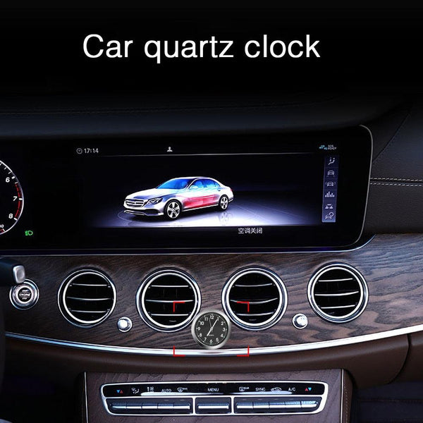 Car Clock Luminous Mini Automobiles Internal Stick-On Digital Watch  Stick on Dashboard Car Clock Mini Tiny Small Luminous Car Vent Clocks Watch for Dashboard Boat Bike Home Mechanics Quartz Clocks Auto Ornament Car Accessories Gifts