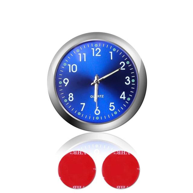 Car Clock Ornament Auto Watch Decoration Automobiles  Car Dashboard Clock Cars Air Vent Clip Quartz Clocks Mini Luminous Quartz Analog Watch Universal Pocket Stick-On Clock Perfect Interior Dashboard Time Display Digital Pointer Clock In Car Accessories
