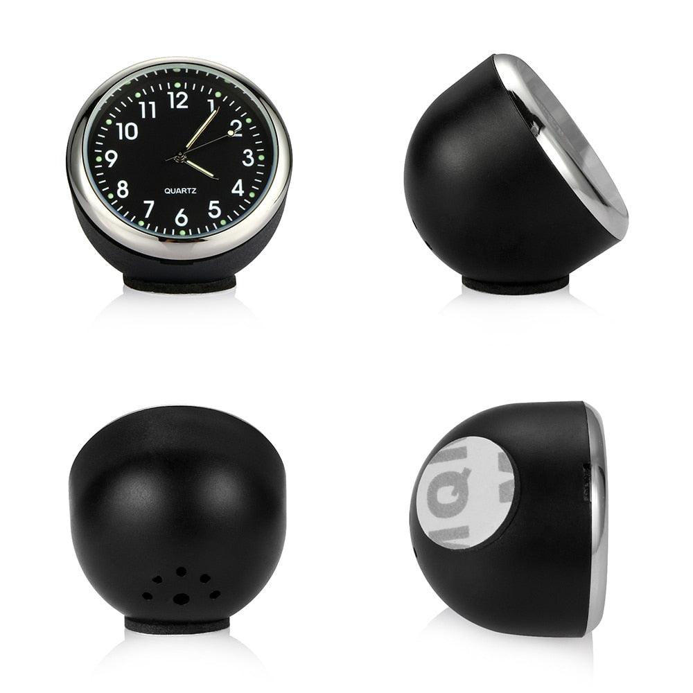 Car Clock Ornament Auto Watch  Mini Clock Car Dashboard Clocks Luminous Car Clock Pocket Stick-On Clock Cars Air Vent Clip Quartz Clocks Vehicle Dashboard Decoration Automobiles Interior Dashboard Time Display Digital Pointer Clock In Car Accessories