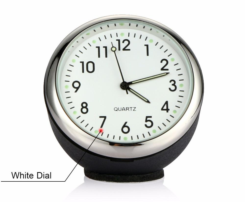 Car Clock Ornament Auto Watch  Mini Clock Car Dashboard Clocks Luminous Car Clock Pocket Stick-On Clock Cars Air Vent Clip Quartz Clocks Vehicle Dashboard Decoration Automobiles Interior Dashboard Time Display Digital Pointer Clock In Car Accessories