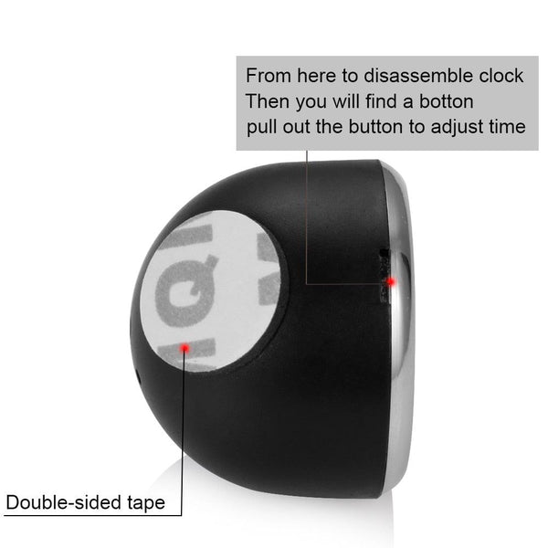 Car Clock Ornament Auto Watch  Mini Clock Car Dashboard Clocks Luminous Car Clock Pocket Stick-On Clock Cars Air Vent Clip Quartz Clocks Vehicle Dashboard Decoration Automobiles Interior Dashboard Time Display Digital Pointer Clock In Car Accessories