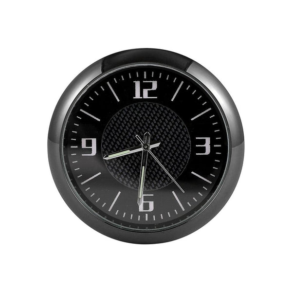 Car Clock Watch Indoor Automobiles Stick-In  Luminous Quartz Analog Watch Universal Pocket Mini Stick-On Clock for Car Boat Bike Home Watch Decoration Accessories