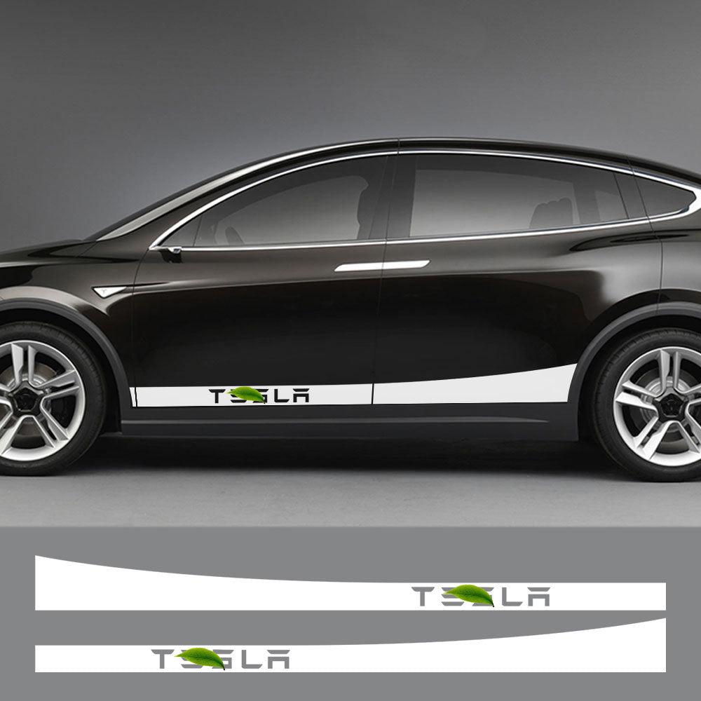 Side Skirt Stripe Decals (2-Pack) | 3 Styles | Multiple Colors | Scratch Protection