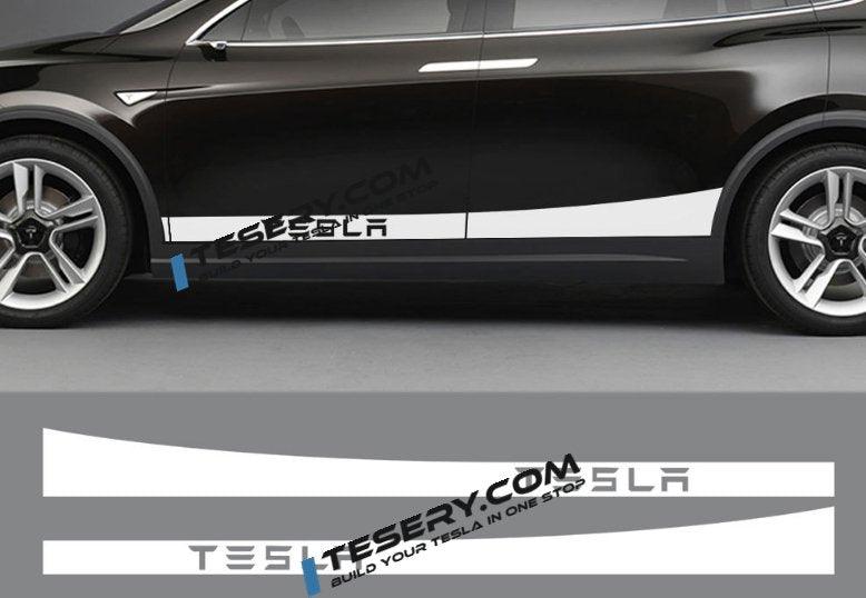 Side Skirt Stripe Decals (2-Pack) | 3 Styles | Multiple Colors | Scratch Protection