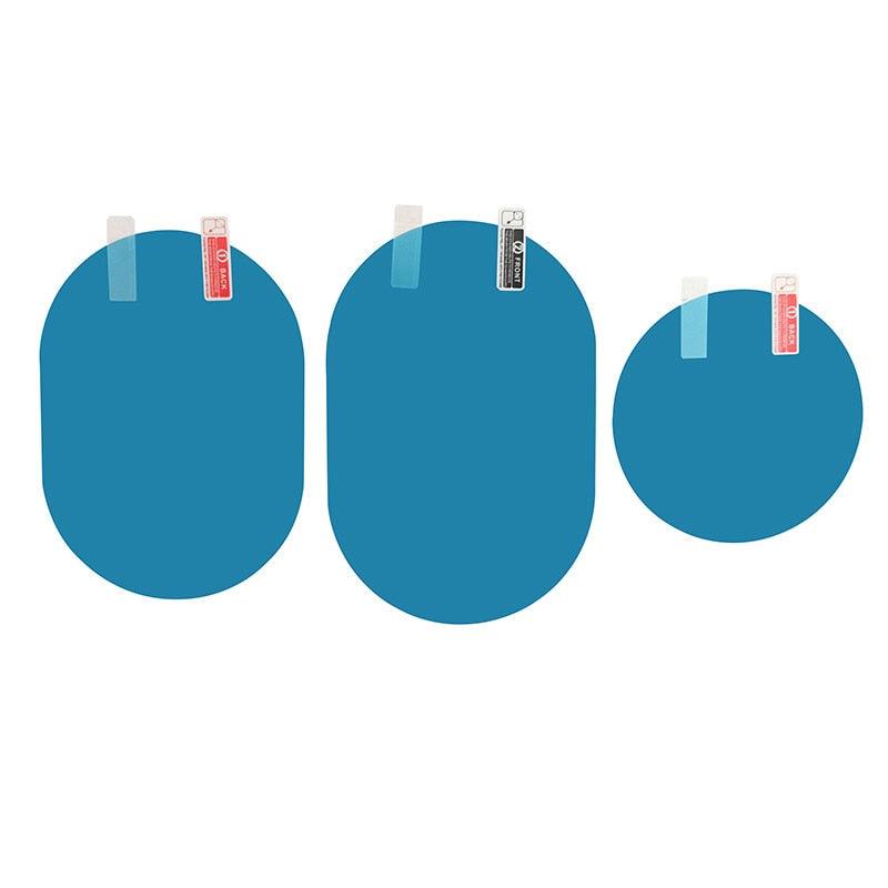 Car Rear Mirror Protective Film Anti Fog Window Clear Rainproof Rear View Mirror Protective Soft Film Auto Accessories Car Rearview Mirror Film Rainproof Waterproof Mirror Film Anti Fog Nano Coating Car Film for Car Mirrors Side Windows