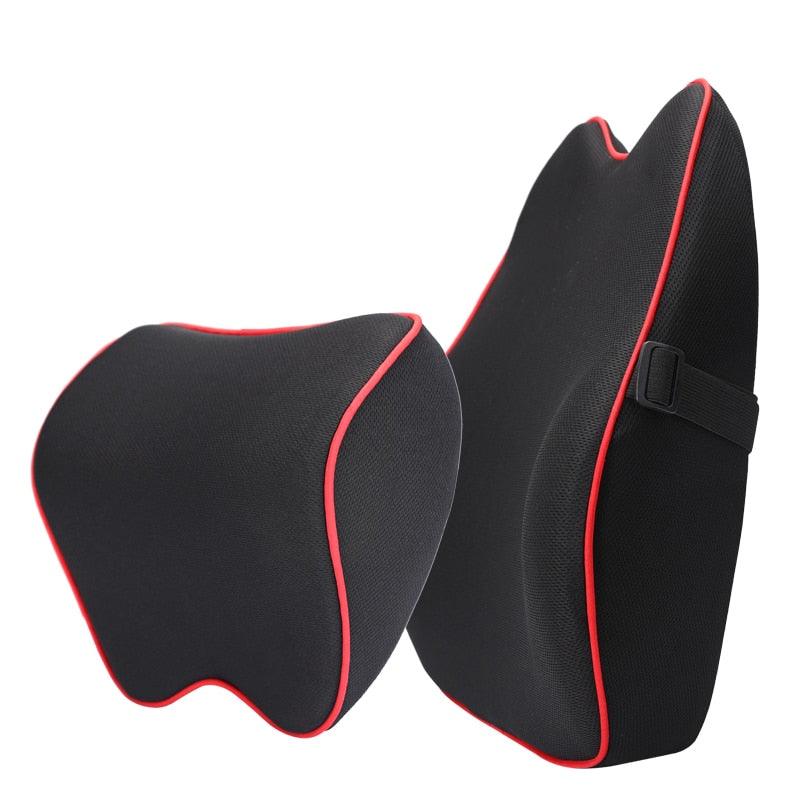 Car Seat Headrest Pillow Auto Memory Foam Car Neck Pillow Seat Head Support Lumbar Support For Office Chair Cushion Car Neck Headrest Pillow Car Accessories Cushion Auto Seat Head Support Neck Protector Automobiles Seat Neck Rest Car Neck For Car Auto
