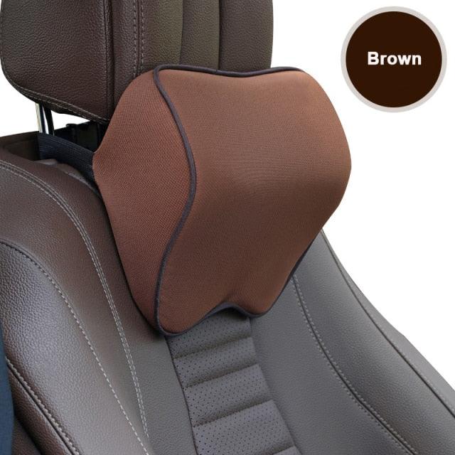 Car Seat Headrest Pillow Auto Memory Foam Car Neck Pillow Seat Head Support Lumbar Support For Office Chair Cushion Car Neck Headrest Pillow Car Accessories Cushion Auto Seat Head Support Neck Protector Automobiles Seat Neck Rest Car Neck For Car Auto