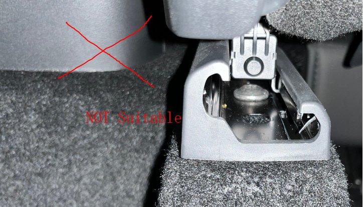 Seat Slide Rail Safety Plugs for Model 3/Y | 4-Pack
