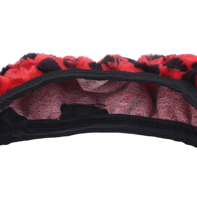 Car Steering Wheel Elastic Long Microfiber Plush Steering Wheel Cover Gearshift Handbrake Cover Protector Decoration Warm Super Thick Plush Collar Soft Car Steering Wheel Cover Decoration Warm Super Thick Plush Collar Soft Black Pink Women Man