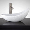 Marble Special Design Asymmetric Over-counter Sink Polished (W)14