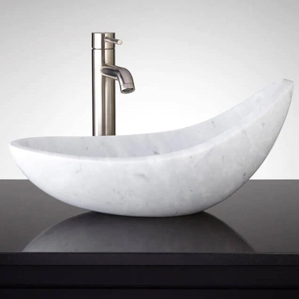 Marble Special Design Asymmetric Over-counter Sink Polished (W)14