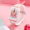 Cartoon Digital Watch Dolphin Mermaid Unicorn Dinosaur Kitty Christmas 3D Digital Sport Watch With 10 Color Lights And Alarm Band Digital Wrist Watch Gifts For Boys Girls Child Wristwatch
