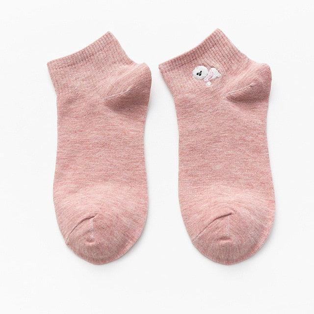 Cartoon Socks Funny Animal Print Kawaii Socks Cute Happy Socks Unisex Crew Socks Cotton Socks Running Walking Climbing Warm Socks For Men And Women