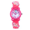 Cartoon Unicorn Childrens Electronic Watch 3D Waterproof Colorful Pony Sports Student Wristwatch Kids Time Teacher Watches 3D Cute Silicone Children Toddler Wrist Watches For Ages 3-10 Boys Girls