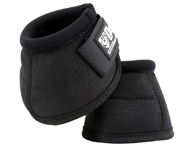 Cashel No-Turn Bell Boots, Black, Pair