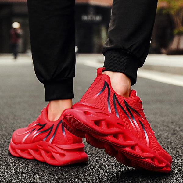 Casual Men's Running Sneakers Light Blade Breathable Comfortable Lightweight Men Jogging Breathable Tennis Sport Shoes For Workout Walking Outdoor Sport Gym