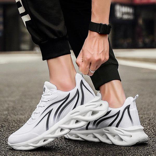 Casual Men's Running Sneakers Light Blade Breathable Comfortable Lightweight Men Jogging Breathable Tennis Sport Shoes For Workout Walking Outdoor Sport Gym