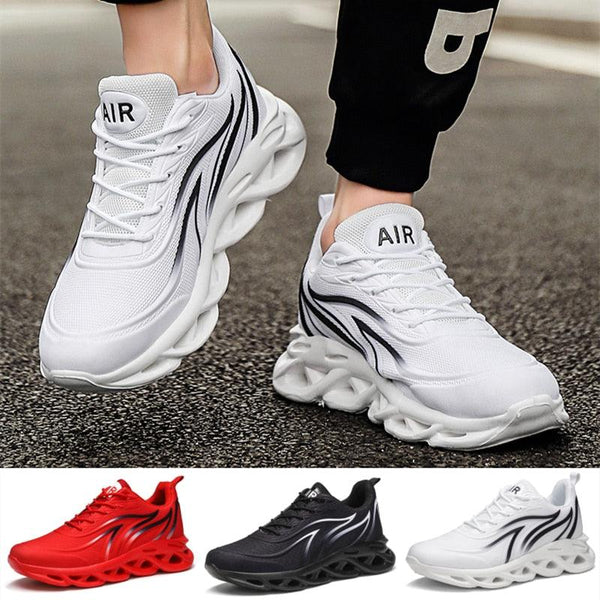 Casual Men's Running Sneakers Light Blade Breathable Comfortable Lightweight Men Jogging Breathable Tennis Sport Shoes For Workout Walking Outdoor Sport Gym