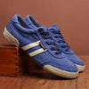 Casual Round Toe High Quality Mens Canvas Flat Solid Summe Lace Up Breathable Flat Casual Sneakers Sports Flats Men Casual Walking Sneakers Comfortable Soft Design - Blue / 39