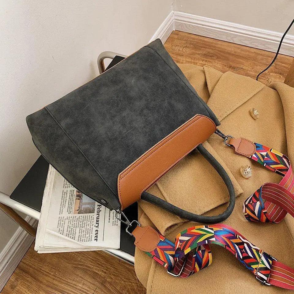 Casual Simple Leather Crossbody Bag For Women And Girls Designer Shoulder Messenger Travel Bag For Ladies