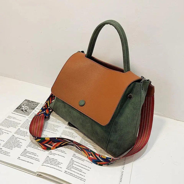 Casual Simple Leather Crossbody Bag For Women And Girls Designer Shoulder Messenger Travel Bag For Ladies