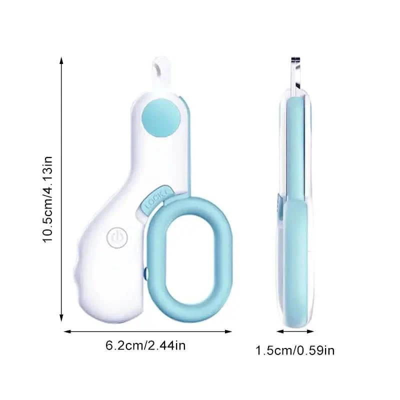 Cat Nail Clipper with LED Light