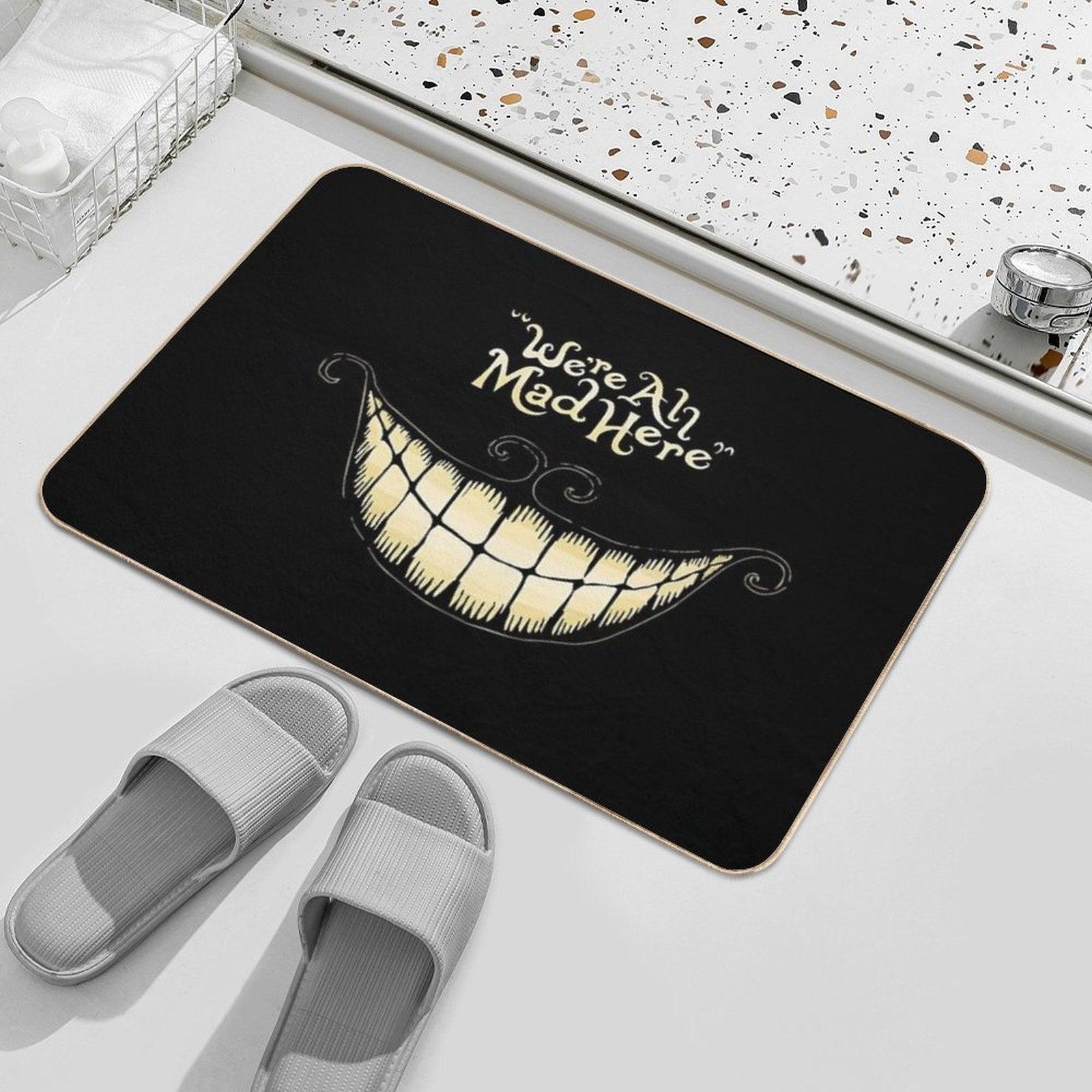 Alice-We're All Mad Here Bath Mat