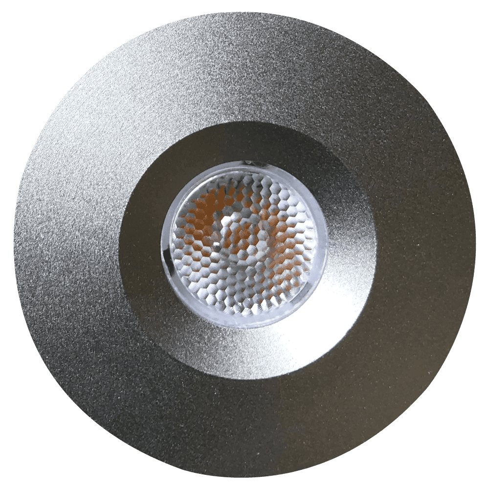 CB15 1.5W DC12V Low Voltage Round Recessed Cast Aluminum Cabinet Puck Light Energy Saving Dimmable LED Downlighting