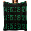 The Numbers Versatility Throw Blanket