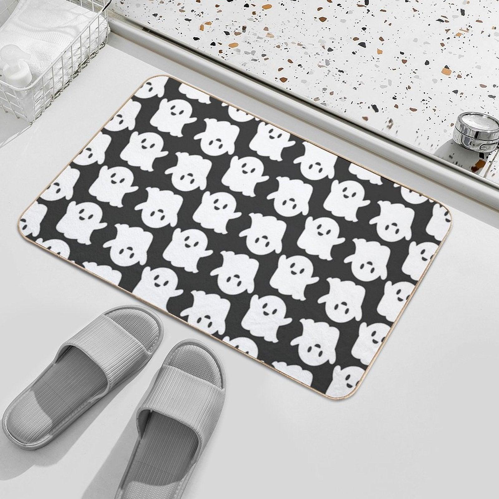 Cute Ghosts Bath Mat