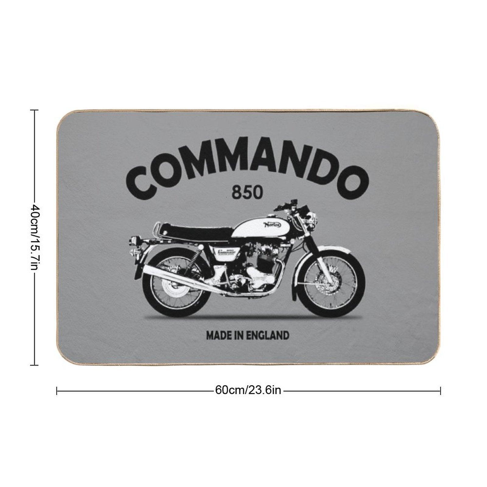 Commando 850 Made In England Bath Mat