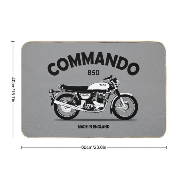 Commando 850 Made In England Bath Mat