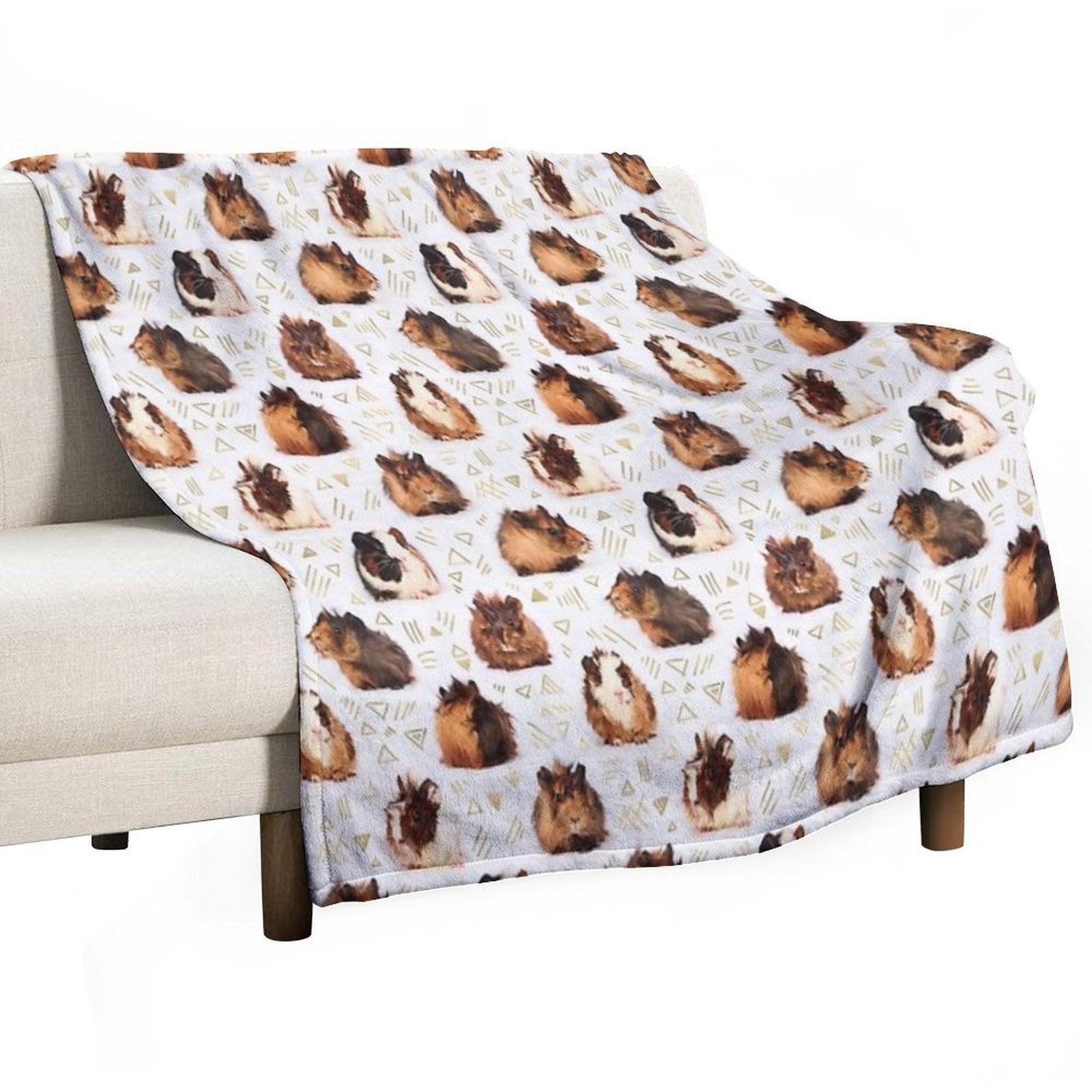 The Essential Guinea Pig Throw Blanket