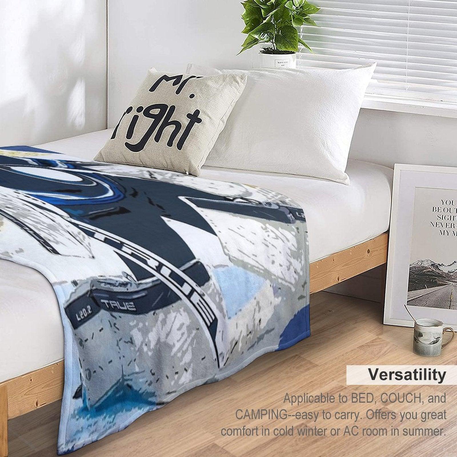 Connor Hellebuyck Throw Blanket