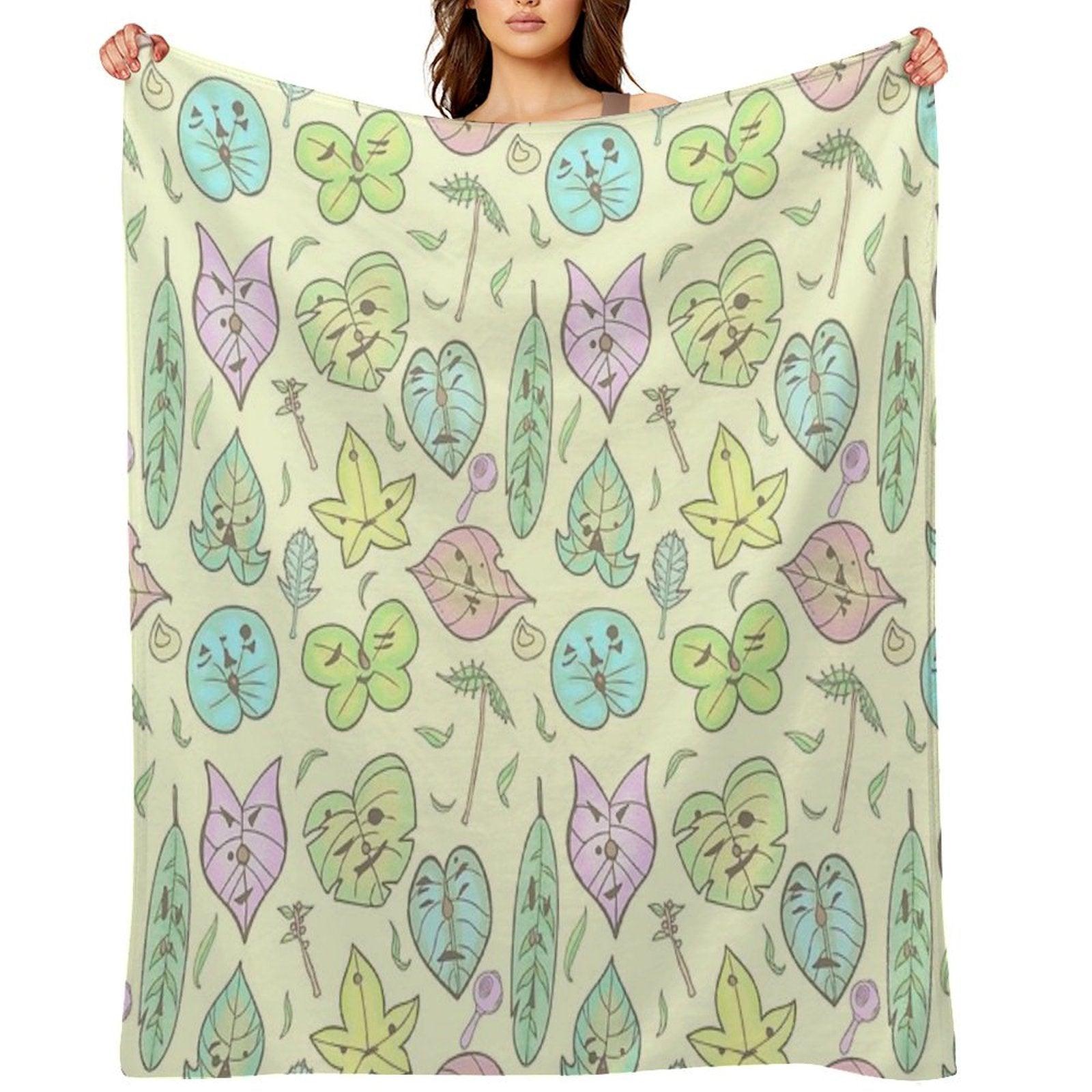 Hestu's Friends (Yellow Ver.) Throw Blanket