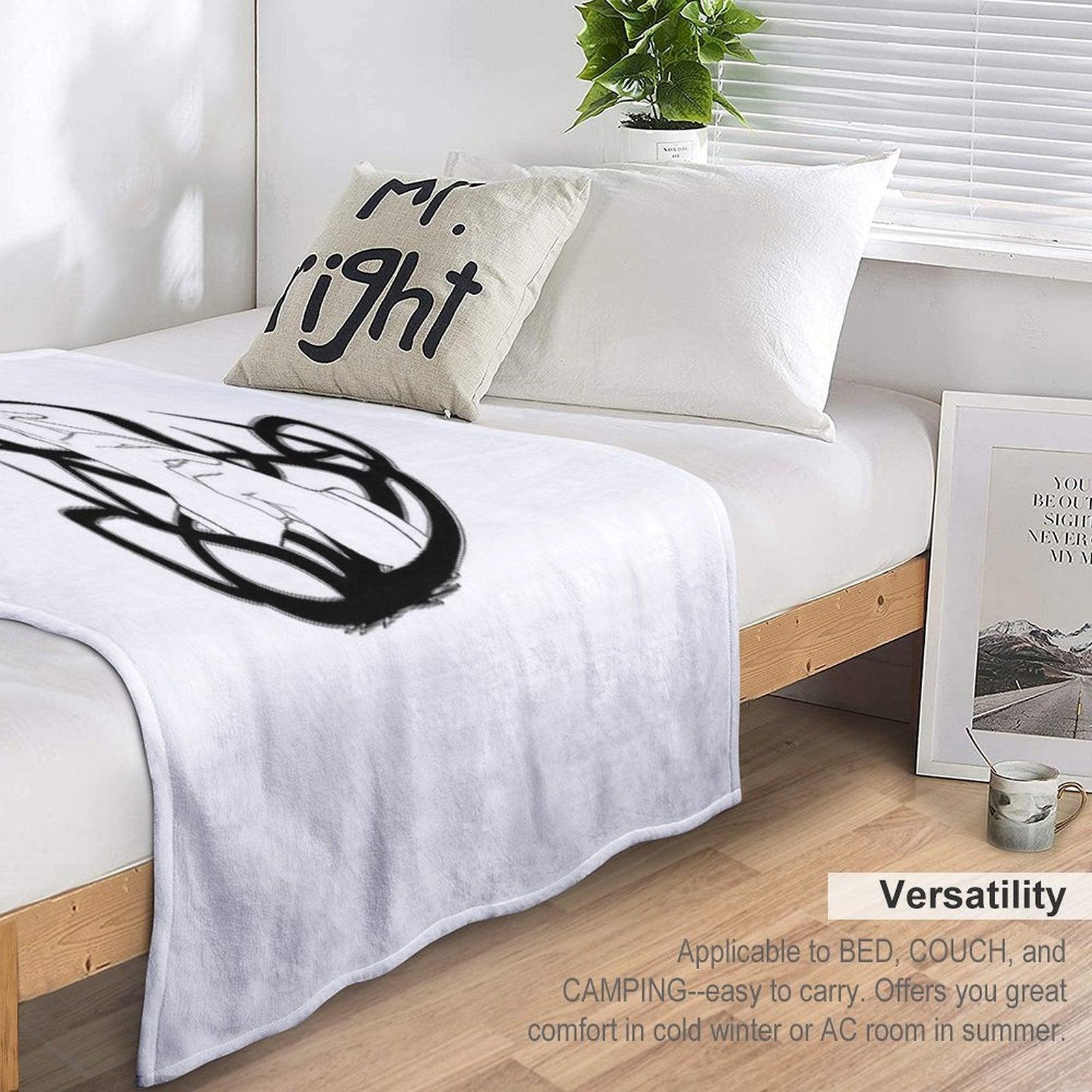 The Shadow Master Throw Blanket
