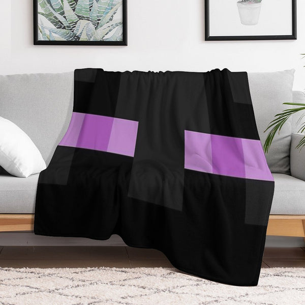 ENDERMAN Machine-washable Throw Blanket