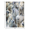 Polar Bears Wrinkle-free Throw Blanket